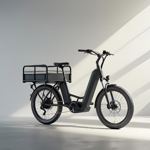 VoltRoam Black Cargo E-Bike