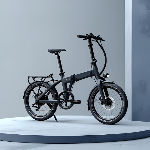 VoltRoam Black Folding E-Bike