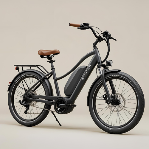 VoltRoam Grey Cruiser E-Bike