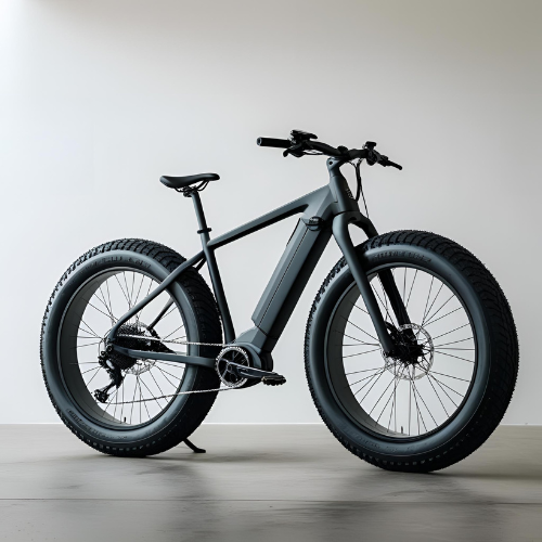 VoltRoam Grey Fat Tire E-Bike