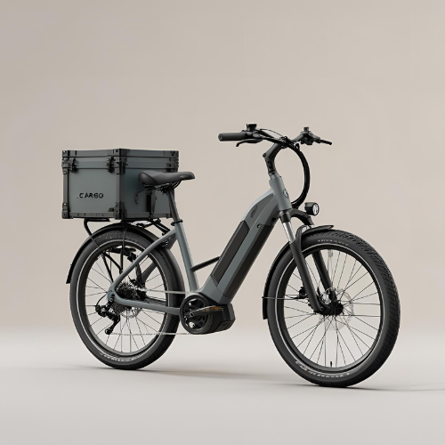 VoltRoam Grey Cargo E-Bike
